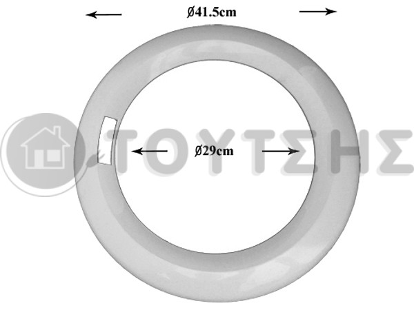ΠΛΑΙΣΙΟ ΠΟΡΤΑΣ ΠΛΥΝΤΗΡΙΟY VOXSON PHILCO ΕΞΩΤΕΡΙΚΟ image