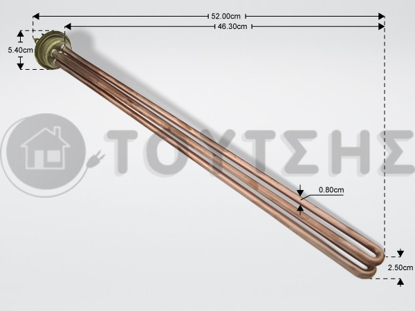 ΑΝΤΙΣΤΑΣΗ ΕΠ.ΚΑΦΕΤΙΕΡΑΣ 1'' 1/4 BFC ROYAL 4000W 230V image