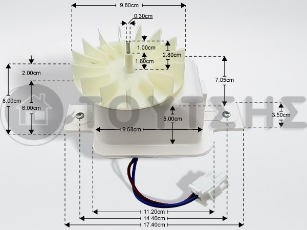 ΑΝΕΜΙΣΤΗΡΑΣ ΨΥΓΕΙΟΥ BEKO 4362090185 image