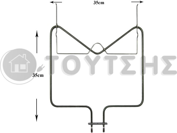 ΑΝΤΙΣΤΑΣΗ ΚΟΥΖΙΝΑΣ ΚΑΤΩ ΜΕΡΟΣ WHIRLPOOL 230V 1150W 488000857528 image