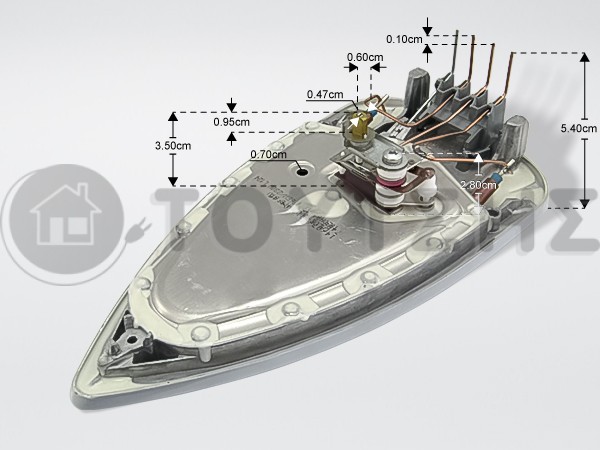 ΑΝΤΙΣΤΑΣΗ & ΠΛΑΚΑ ΣΙΔΗΡΟΥ ΤΕFAL  CS-10000211 image