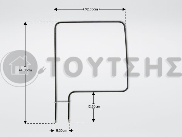 ΑΝΤΙΣΤΑΣΗ ΦΟΥΡΝΟΥ ΚΟΥΖΙΝΑΣ ΚΑΤΩ AEG ELECTROLUX ZANUSSI 1000W 140063361020 image