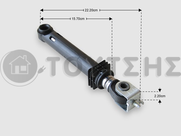 ΑΜΟΡΤΙΣΕΡ ΠΛΥΝΤΗΡΙΟΥ ΤΕΜ. INDESIT ARISTON 120N 055039 image