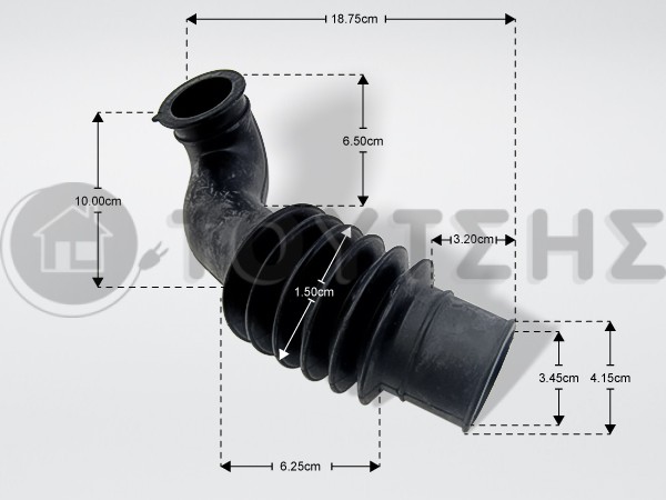 ΛΑΣΤΙΧΟ ΣΑΠΟΥΝΟΘΗΚΗΣ ΚΑΔΟΥ SAMSUNG DC67-00285A image