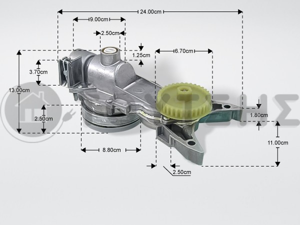 ΜΟΤΕΡ (GEARBOX) ΜΙΞΕΡ KENWOOD AS00004518 image