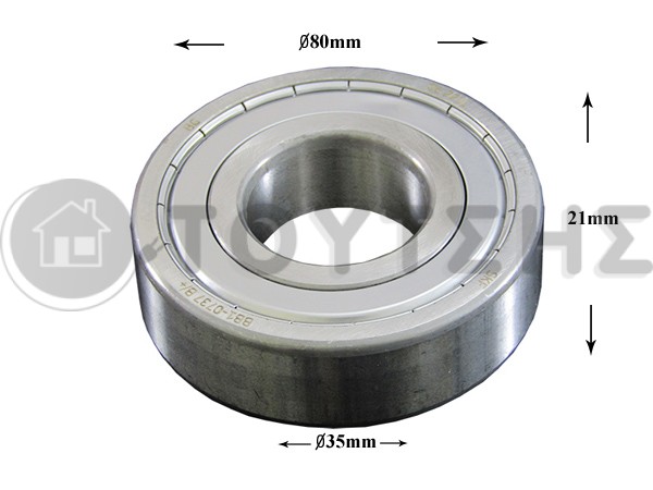 ΡΟΥΛΕΜΑΝ ΠΛΥΝΤΗΡΙΟY SKF 6307ZZ 35x80x21 image