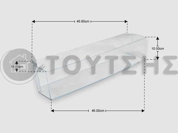 ΓΝΗΣΙΟ ΡΑΦΙ ΜΠΟΥΚΑΛΙΩΝ ΠΟΡΤΑΣ ΣΥΝΤΗΡΗΣΗΣ BOSCH SIEMENS PITSOS 354393 image