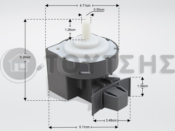 ΠΡΕΣΟΣΤΑΤΗΣ ΠΛΥΝΤΗΡΙΟΥ ΡΟΥΧΩΝ BEKO 2828170500 image