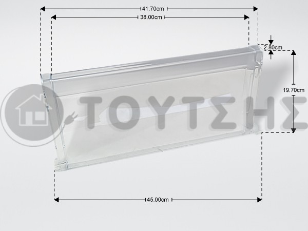 ΠΛΑΣΤΙΚΟ ΚΑΛΥΜΜΑ ΣΥΡΤΑΡΙΟΥ ΨΥΓΕΙΟΥ ARISTON C00647781 image