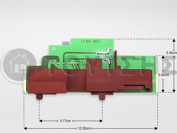 ΠΛΑΚΕΤΑ ΔΙΑΚΟΠΤΗΣ ΑΠΟΡΡΟΦΗΤΗΡΑ SIEMENS-BOSCH 12022609 image