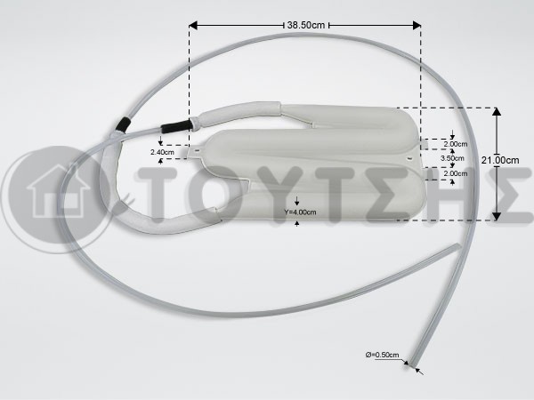 ΔΟΧΕΙΟ ΝΕΡΟΥ ΨΥΓΕΙΟΥ SAMSUNG DA97-00670F image