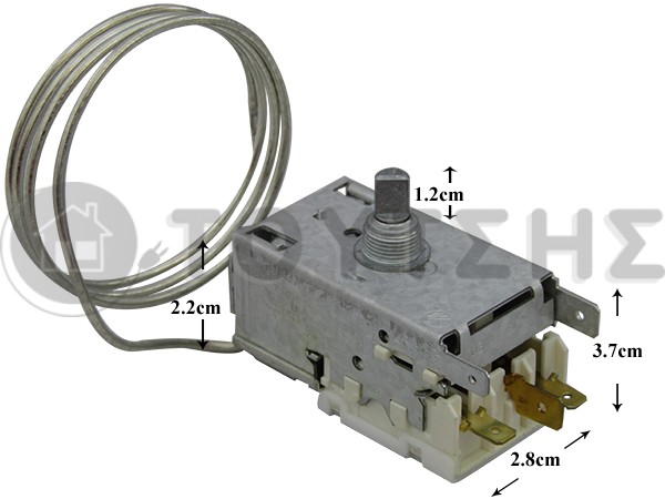 ΘΕΡΜΟΣΤΑΤHΣ ΨΥΓΕΙΟY RANCO BRANDT K59L1919 3 ΕΠΑΦΩΝ 93X2644 image