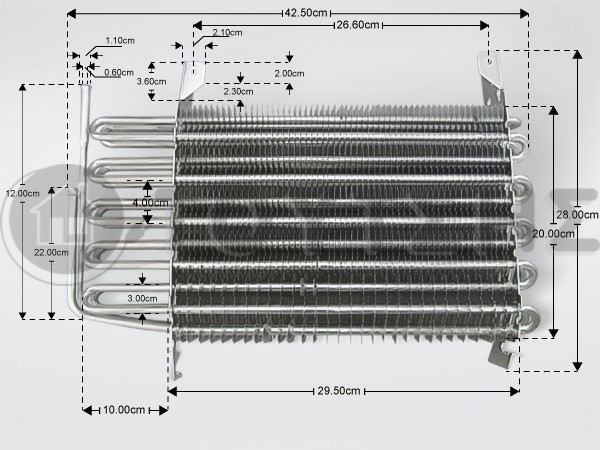 ΣΤΟΙΧΕΙΟ EVAPORATOR ΚΑΤΑΨΥΞΗΣ WHIRLPOOL 481951138642 image