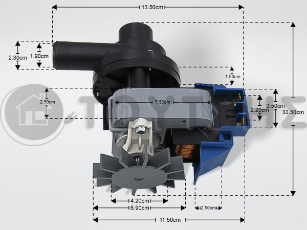 ΑΝΤΛΙΑ ΠΛΥΝΤΗΡΙΟY ΡΟΥΧΩΝ INDESIT ARISTON C00035656 image