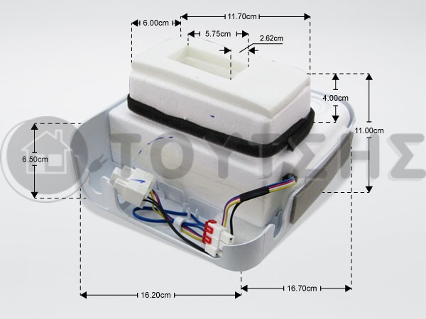 ΤΑΜΠΕΡ ΑΕΡΑΓΩΓΟΣ ΨΥΓΕΙΟΥ SAMSUNG DA97-12132B image