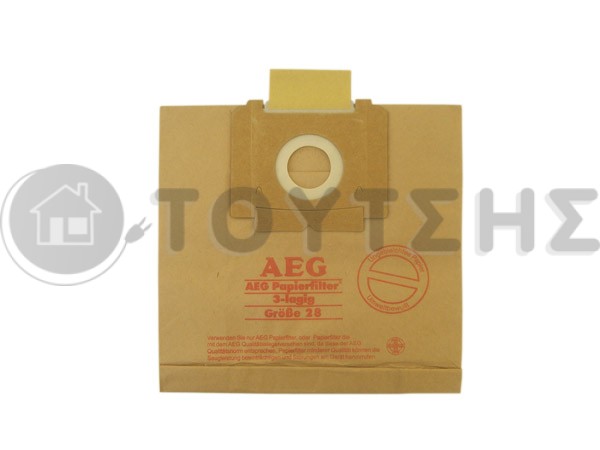 ΣΑΚΟΥΛΑ ΣΚΟΥΠΑΣ AEG GR28 SET 5 ΤΕΜ + 2 ΦΙΛΤΡΑ image