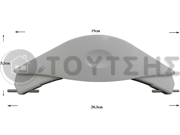 ΚΛΕΙΣΤΡΟ ΠΛΥΝΤΗΡΙΟY ΡΟΥΧΩΝ SIEMENS ΛΕΥΚΟ 00482181 image