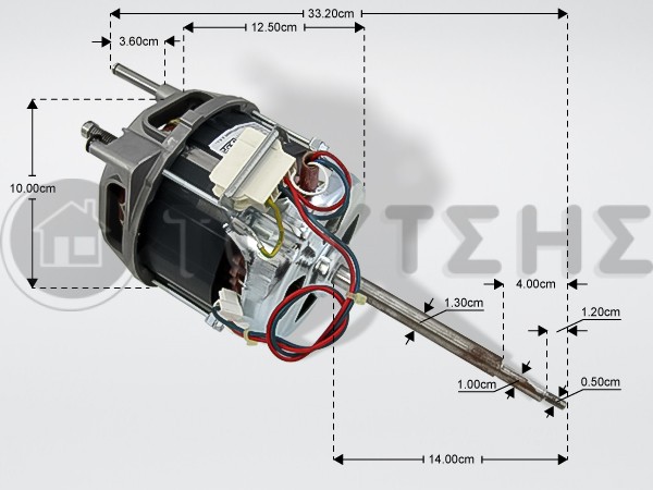 ΜΟΤΕΡ ΣΤΕΓΝΩΤΗΡΙΟΥ ELECTROLUX 8071868023 image