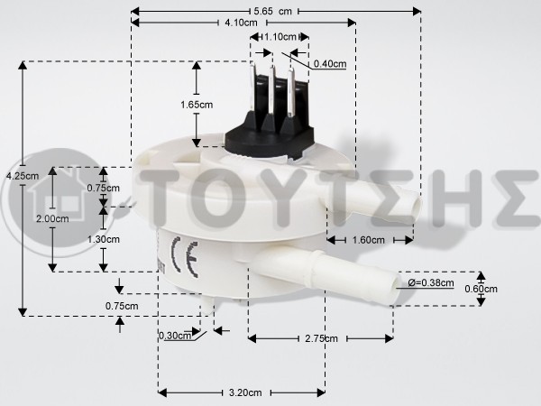 ΒΑΛΒΙΔΑ ΑΝΕΠΙΣΤΡΟΦΗ ΠΡΕΣ/ΡΟΥ STIRELLA 5213225251 image