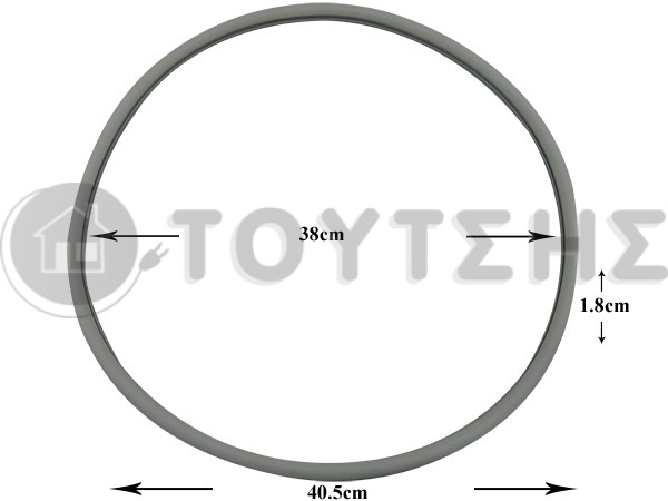 ΛΑΣΤΙΧΟ ΠΟΡΤΑΣ ΣΤΕΓΝΩΤΗΡΙΟΥ AEG ZANUSSI ELECTROLUX 1366063111 image