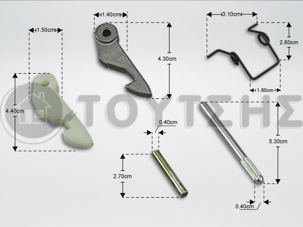 ΚΛΕΙΣΤΡΟ ΠΛΥΝΤΗΡΙΟY ΡΟΥΧΩΝ ARISTON C00041722 image