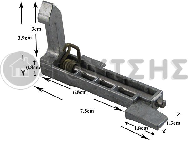 ΓΑΝΤΖΟΣ ΠΟΡΤΑΣ ΠΛΥΝΤΗΡΙΟΥ BOSCH SIEMENS 00623234 image