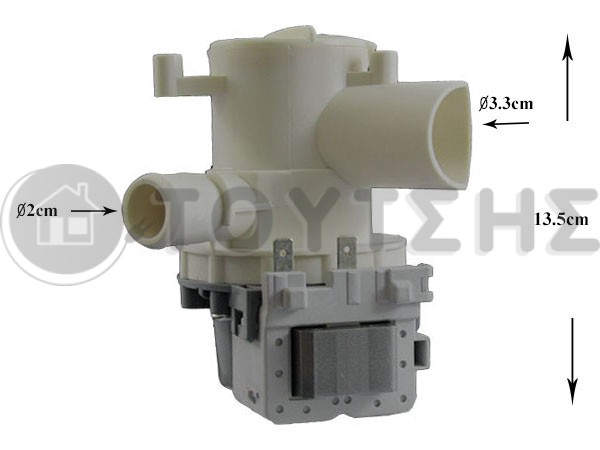ΑΝΤΛΙΑ ΠΛΥΝΤΗΡΙΟΥ ΡΟΥΧΩΝ PITSOS 4600 BALAY BOSCH HANYU 00264432 image