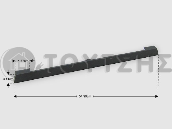ΓΝΗΣΙΟ ΑΝΩ ΣΤΗΡΙΓΜΑ ΚΡΥΣΤΑΛΛΟΥ ΚΟΥΖΙΝΑΣ WHIRLPOOL 481010752879 image
