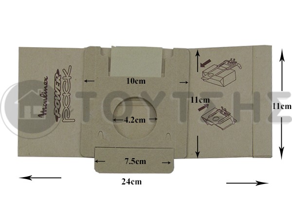 ΣΑΚΟΥΛΑ ΣΚΟΥΠΑΣ MOULINEX POWERPACK SET 5 TEM + 2 ΦΙΛΤΡΑ image