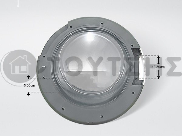 ΠΟΡΤΑ ΠΛΥΝΤΗΡΙΟΥ ΡΟΥΧΩΝ WHIRLPOOL C00521846 image
