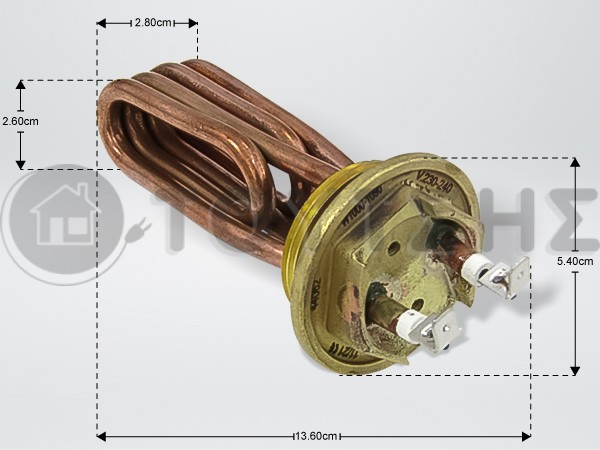 ΑΝΤΙΣΤΑΣΗ ΕΠΑΓΓ.ΚΑΦΕΤΙΕΡΑΣ ASTORIA 1000/1090W 220V image