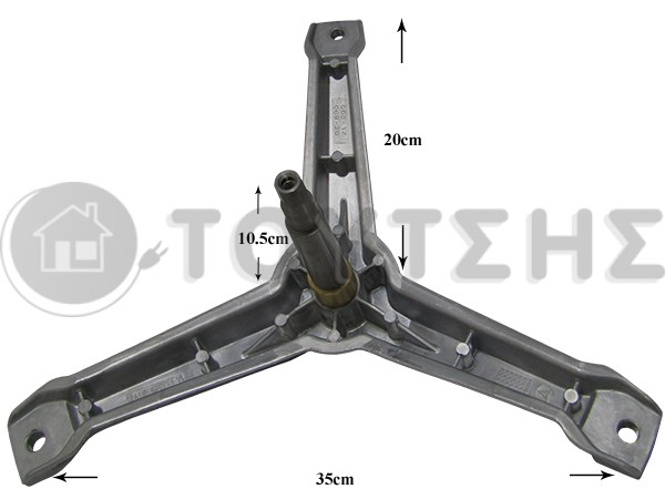 ΑΞΟΝΑΣ ΠΛΥΝΤΗΡΙΟY ΡΟΥΧΩΝ BOSCH SIEMENS BALAY 00234681 image