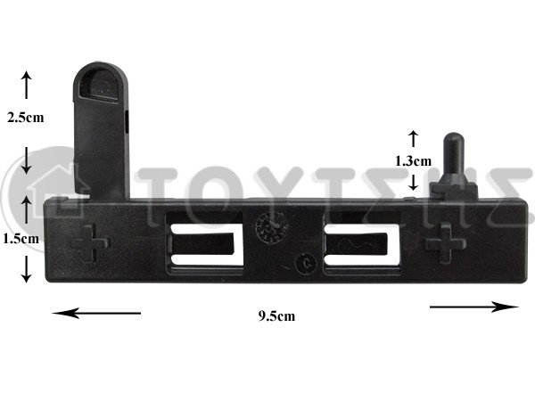 ΑΓΚΙΣΤΡΟ ΠΟΡΤΑΣ ΦΟΥΡΝΟΥ ΜΙΚΡΟΚΥΜΑΤΩΝ INDESIT WHIRLPOOL C00269364 image