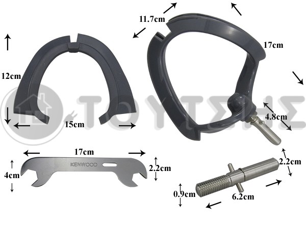 ΑΝΑΔΕΥΤΗΡΑΣ ΕΥΚΑΜΠΤΟΣ ΚΟΥΖΙΝΟΜΗΧΑΝΗΣ KENWOOD AWAT501001 image