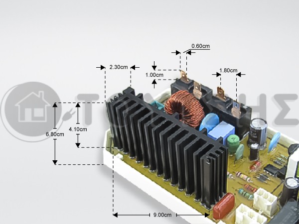 ΠΛΑΚΕΤΑ ΠΛΥΝΤΗΡΙΟΥ SAMSUNG DC94-06258A image