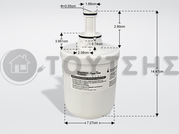 ΦΙΛΤΡO ΨΥΓΕΙΟY SAMSUNG ΕΣΩΤΕΡΙΚΟ DA29-00003F OR image