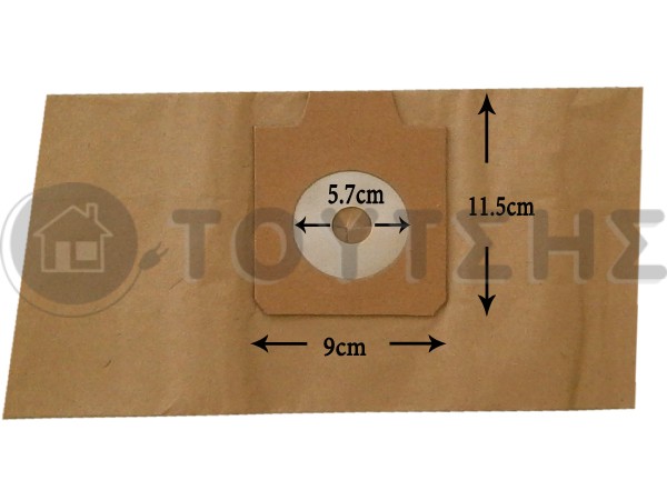 ΣΑΚΟΥΛΑ ΣΚΟΥΠΑΣ ELECTROLUX APOLLO E.708 E22 SET 5 ΤΕΜ + 2 ΦΙΛΤΡΑ image