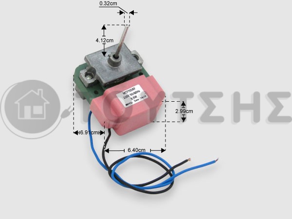 ΑΝΕΜΙΣΤΗΡAΣ ΨΥΓΕΙΟY NO FROST 8,5W  220V  50/60HZ image