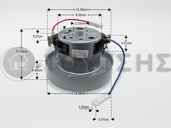 ΜΟΤΕΡ ΣΚΟΥΠΑΣ DYSON 1600W 911933-01 image