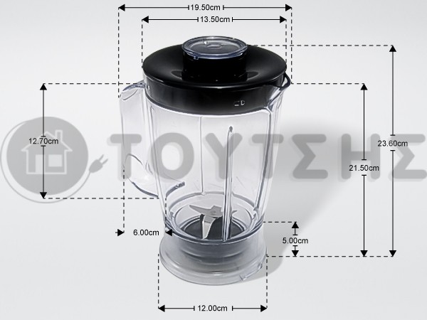 ΚΑΝΑΤΑ ΜΠΛΕΝΤΕΡ KENWOOD KW716113 image