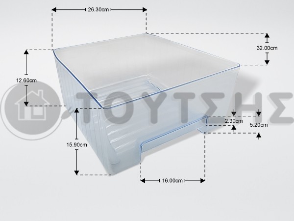 ΦΡΟΥΤΟΛΕΚΑΝΗ ΨΥΓΕΙΟΥ BOSCH 680290 image