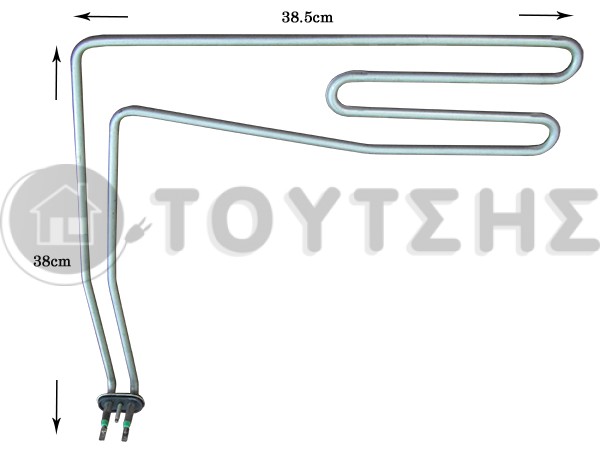 ΑΝΤΙΣΤΑΣΗ ΠΛΥΝΤΗΡΙΟY ΠΙΑΤΩΝ ARISTON 2400W C00041252 image