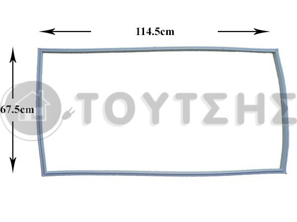 ΛΑΣΤΙΧΟ ΠΟΡΤΑΣ ΣΥΝΤΗΡΗΣΗΣ ΨΥΓΕΙΟΥ SIEMENS BOSCH PITSOS 00626583 image