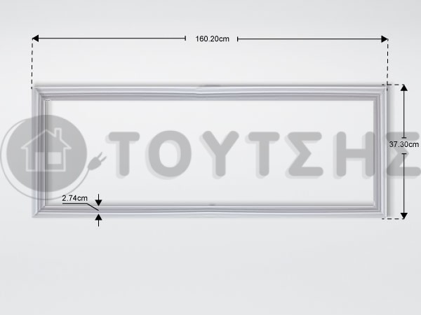 ΛΑΣΤΙΧΟ ΠΟΡΤΑΣ ΚΑΤΑΨΥΞΗΣ ΨΥΓΕΙΟΥ SAMSUNG DA63-07738A image