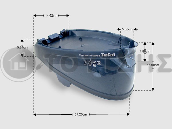 ΓΝΗΣΙΟ ΔΟΧΕΙΟ ΝΕΡΟΥ ΑΤΜΟΣΥΣΤΗΜΑΤΟΣ TEFAL EXPRESS ESSENTIAL SS-9100042256 image