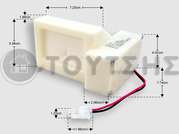 ΤΑΜΠΕΡ ΑΕΡΑΓΩΓΟΣ ΣΥΝΤΗΡΗΣΗΣ DC 12V ΨΥΓΕΙΟΥ WHIRLPOOL C00480597 image