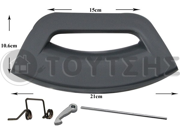 ΚΛΕΙΣΤΡΟ ΠΛΥΝΤΗΡΙΟΥ ΡΟΥΧΩΝ KIT ARISTON INDESIT ΑΝΘΡΑΚΙ C00286151 image