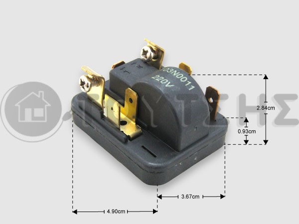 ΡΕΛΕ ΨΥΓΕΙΟY DANFOSS 103N0011 1/4HP image