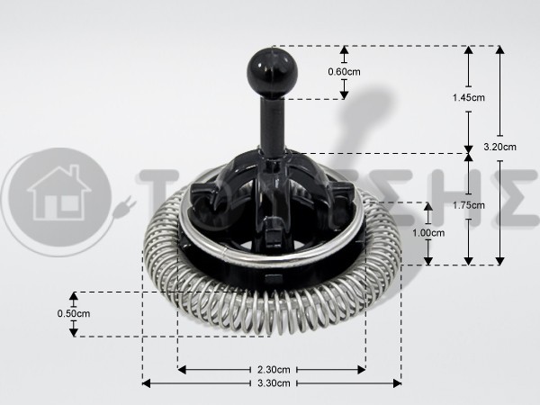 ΑΝΑΔΕΥΤΗΡΑΣ ΑΦΡΟΓΑΛΟΥ ΚΑΦΕΤΙΕΡΑΣ KRUPS DELONGHI MS-623698 image