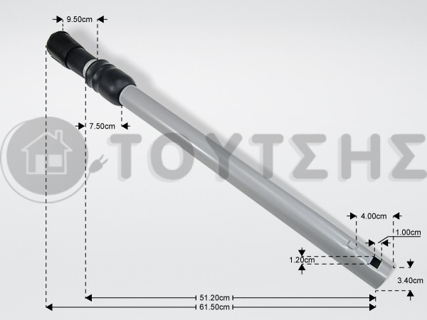 ΤΗΛΕΣΚΟΠΙΚΟΣ ΣΩΛΗΝΑΣ ΣΚΟΥΠΑΣ SIEMENS BOSCH 00286468 image